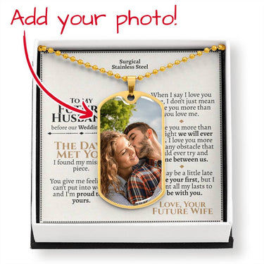 Future Husband Morse Code Necklace - Love You This Much